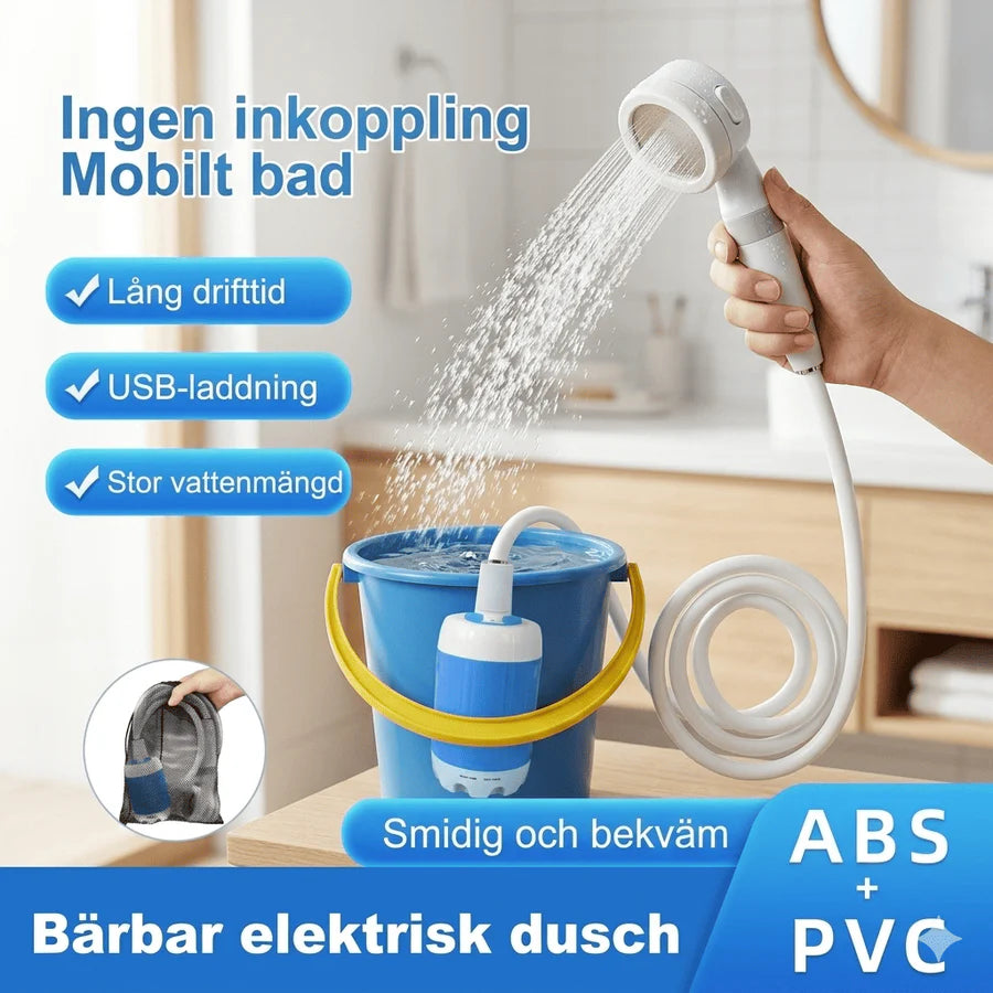 Bærbar dusj