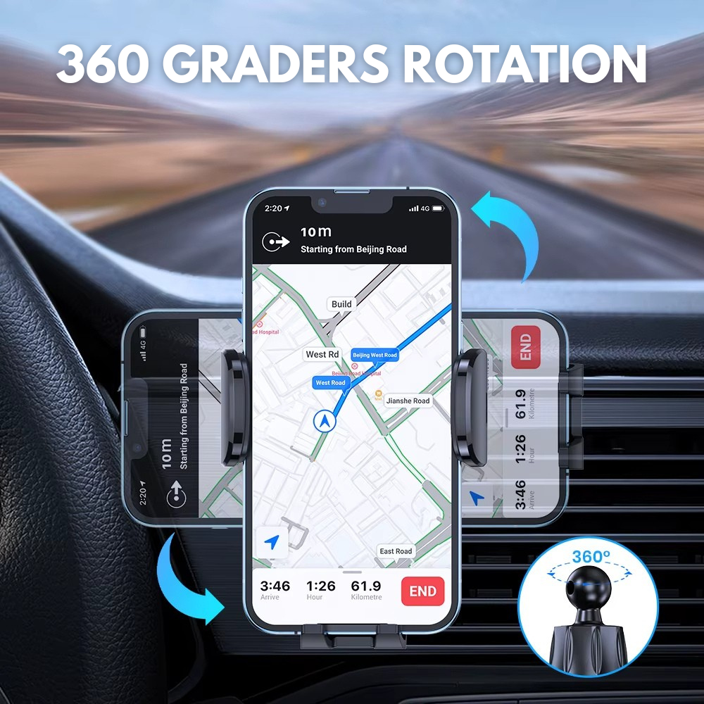 Mobilholder for bil - universal